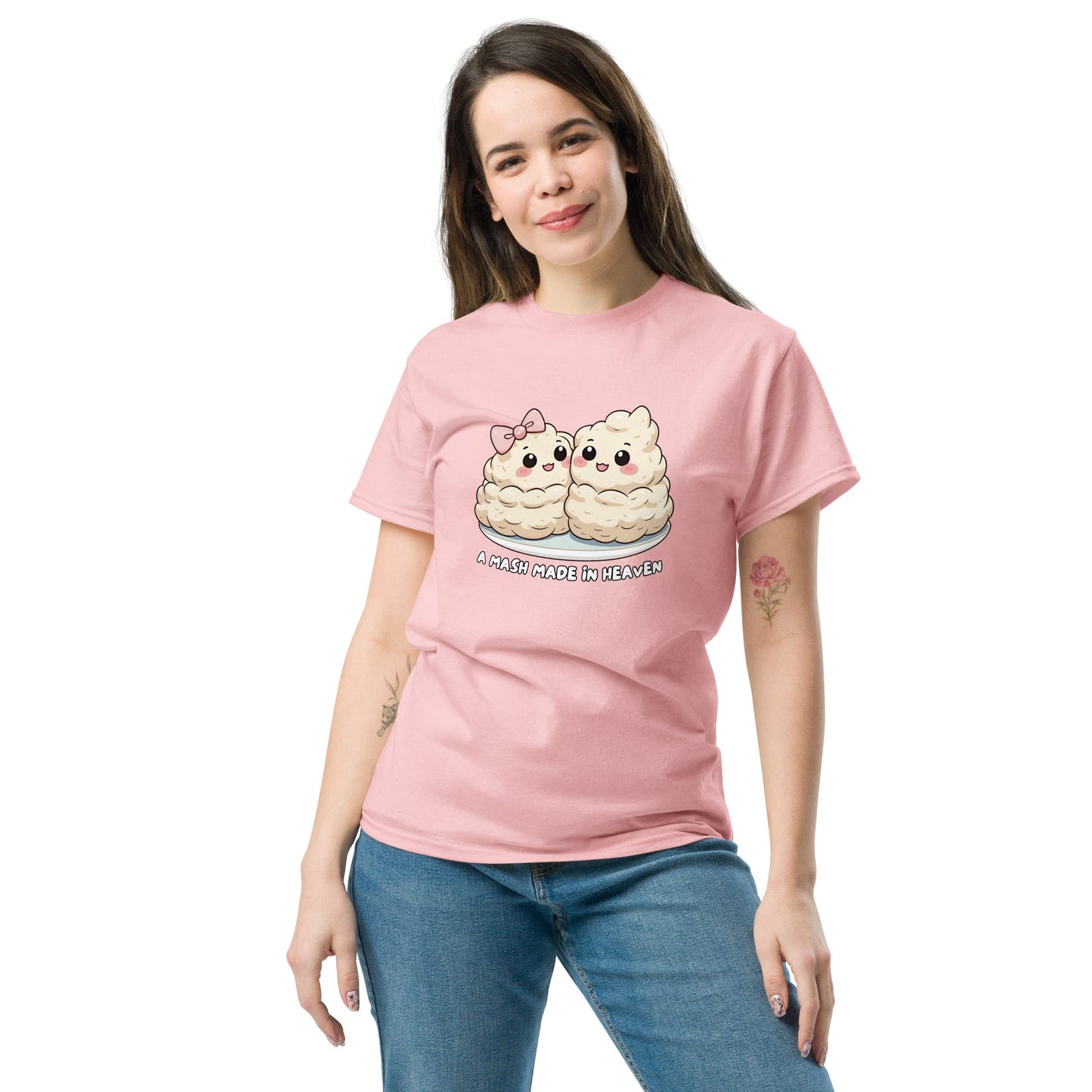 A Mash Made in Heaven - Pink T-Shirt
