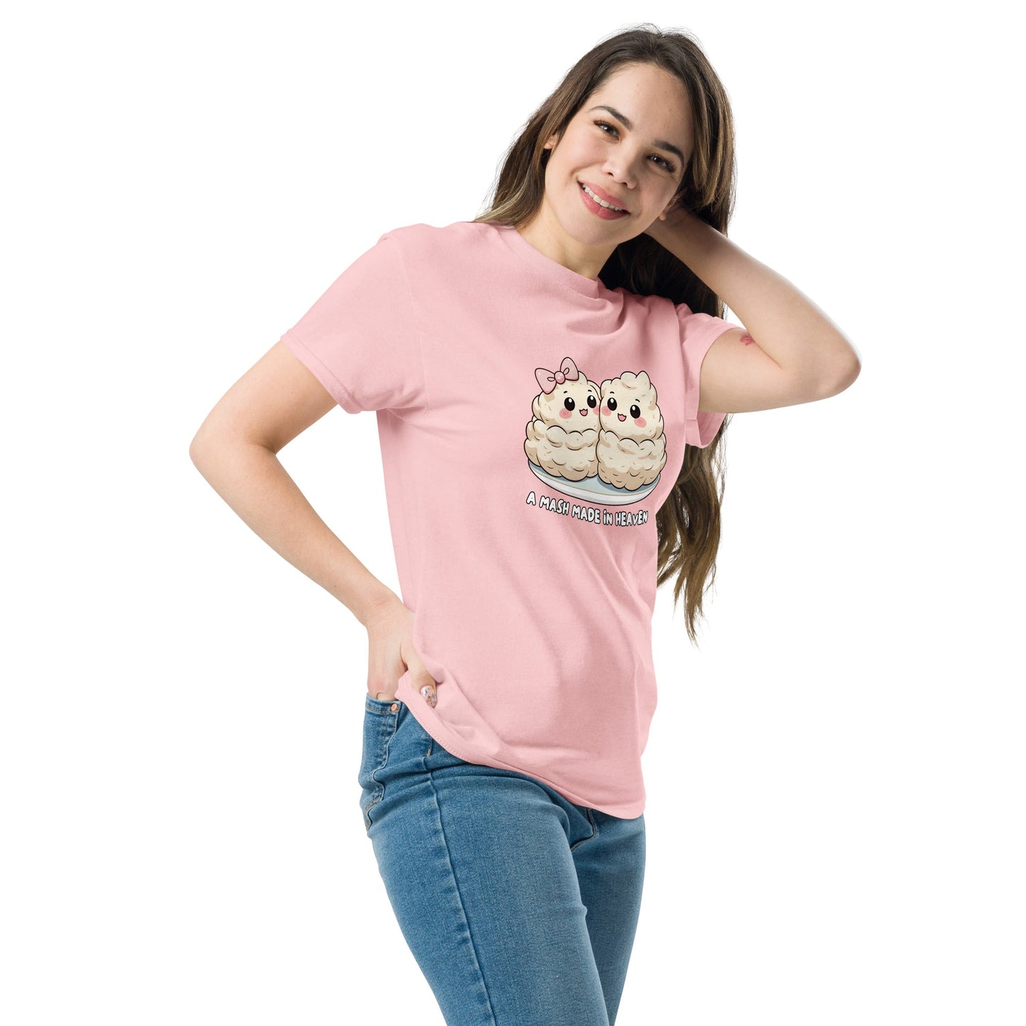 A Mash Made in Heaven - Pink T-Shirt