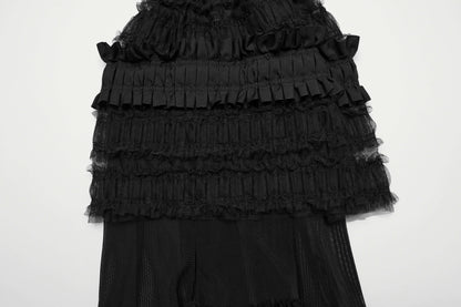 Punk Rave Kesia Cute Ruffled Leg Warmer
