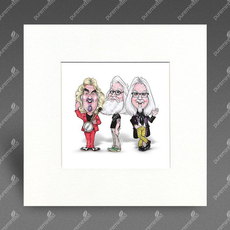 00's Billy - Mounted Print