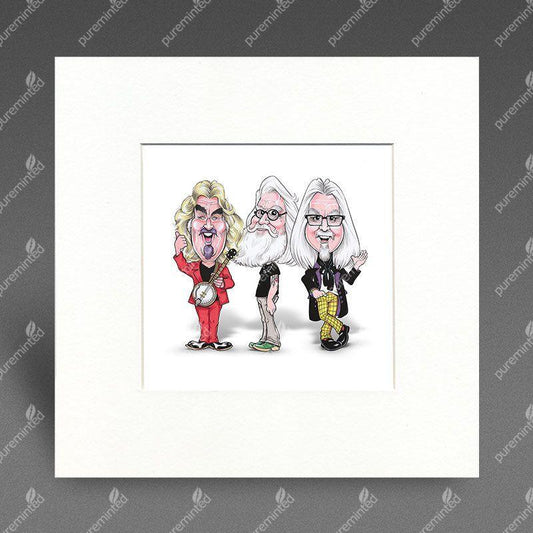 00's Billy - Mounted Print