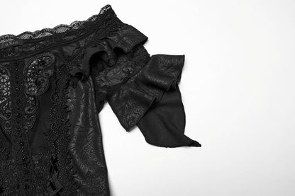 Punk Rave Jezebel Elf Off Shoulder Dress