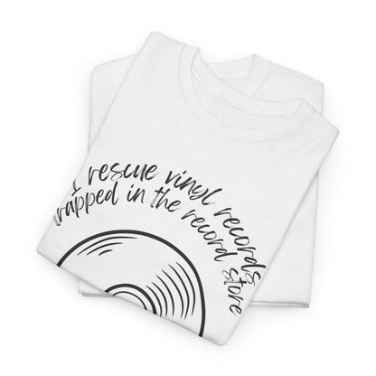 'I'm Not a Hoarder, I'm a Hero' Men's Vinyl T-Shirt