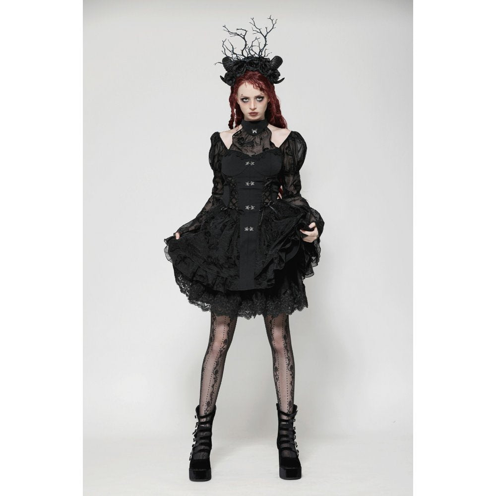 Dark in Love Blanche Butterfly big sleeves Dress