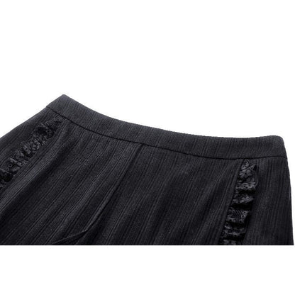 Dark in Love Tatum Black Gothic Base Shorts