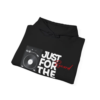 'Just for the Record' Men's Hoodie