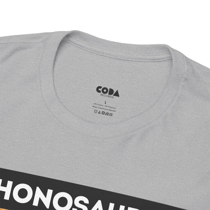 'Phonosaurus' Men's Vinyl T-Shirt