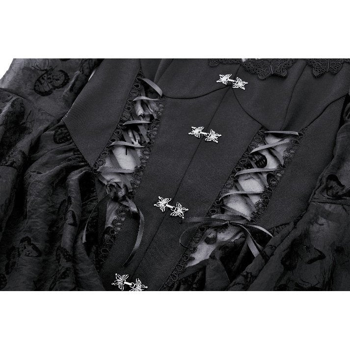 Dark in Love Blanche Butterfly big sleeves Dress