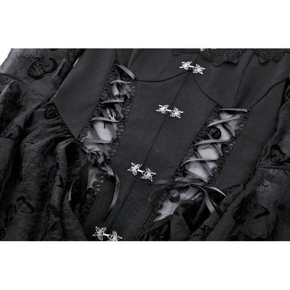 Dark in Love Blanche Butterfly big sleeves Dress