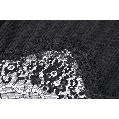 Dark in Love Eliza Gothic Black Sexy Camisole