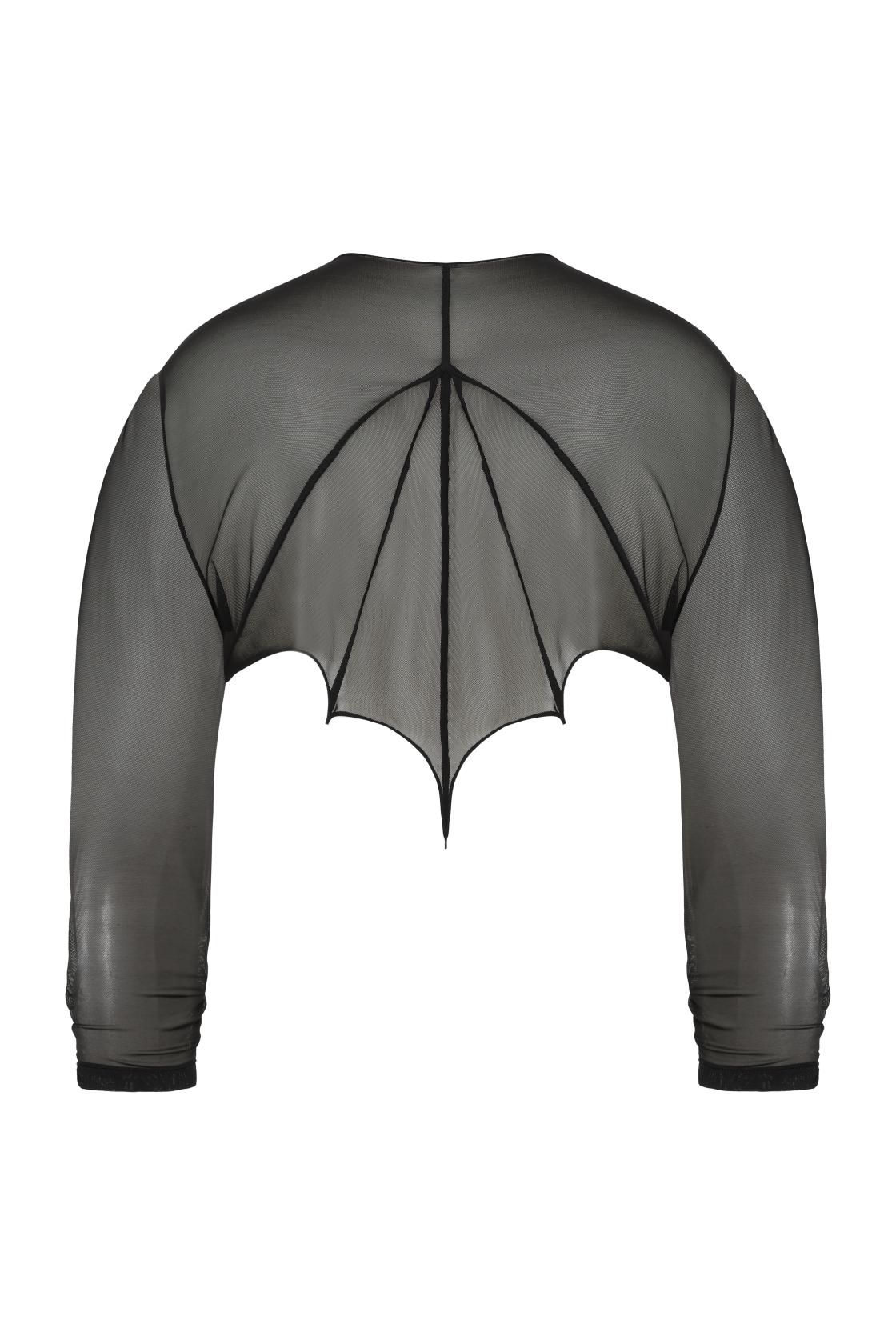 Necessary Evil Cybele Mesh Bat Wing Effect Bolero