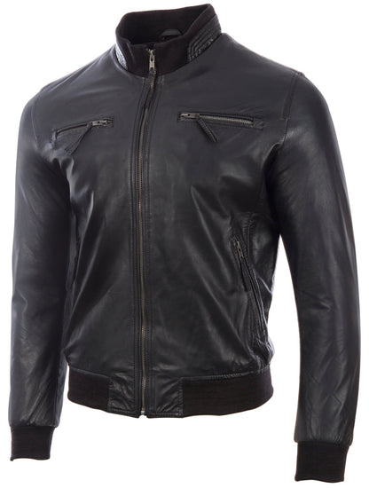 ZZT1 Men’s Bomber Jacket - Black