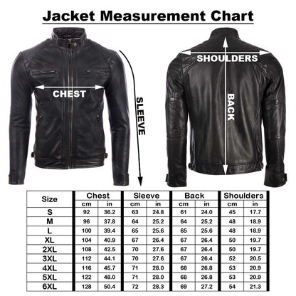 44T9 Men's Biker Jacket - Vegas