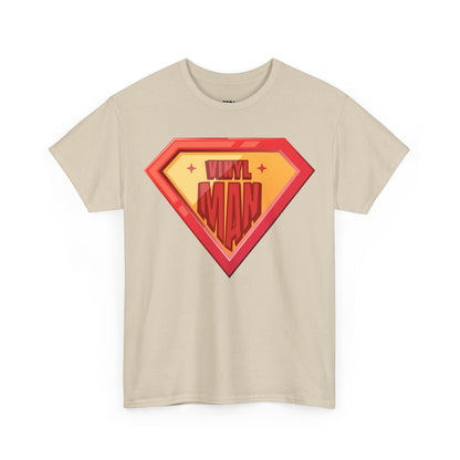 'Vinyl Man' Men's Superhero T-Shirt