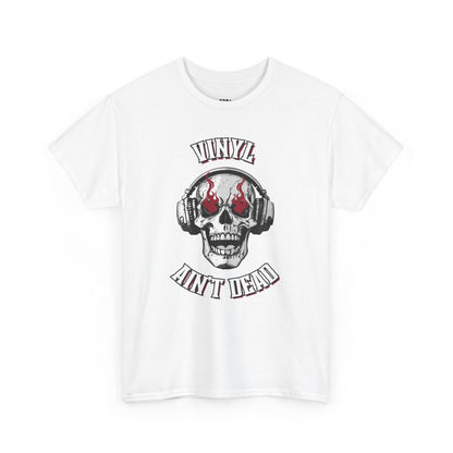 'Vinyl Ain't Dead' Skull Men's T-Shirt