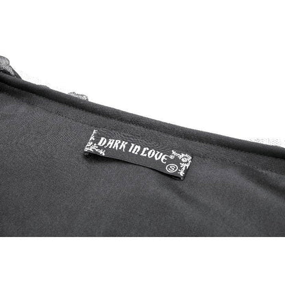 Dark in Love Isolde Velvet & Lace Puff Sleeve Bolero