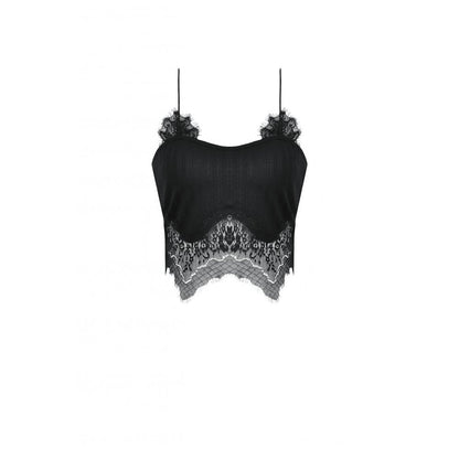 Dark in Love Eliza Gothic Black Sexy Camisole