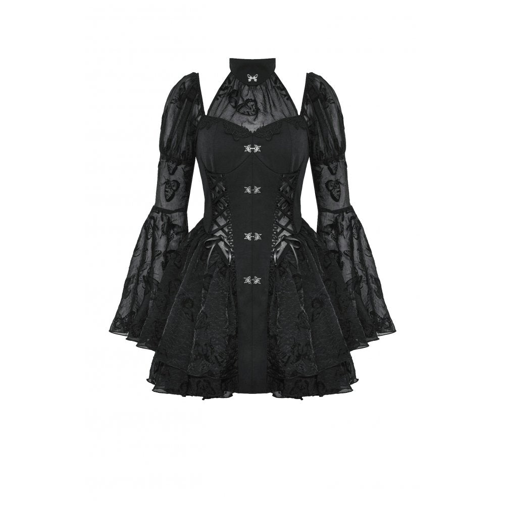 Dark in Love Blanche Butterfly big sleeves Dress