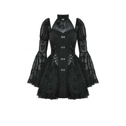 Dark in Love Blanche Butterfly big sleeves Dress