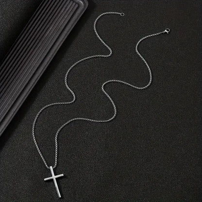 Premium Cross Pendant (Silver)