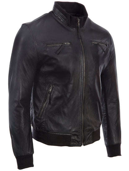 ZZT1 Men’s Bomber Jacket - Black