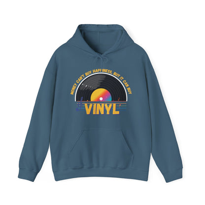 'Money Can't Buy Happiness, But It Can Buy Vinyl' Men's Hoodie