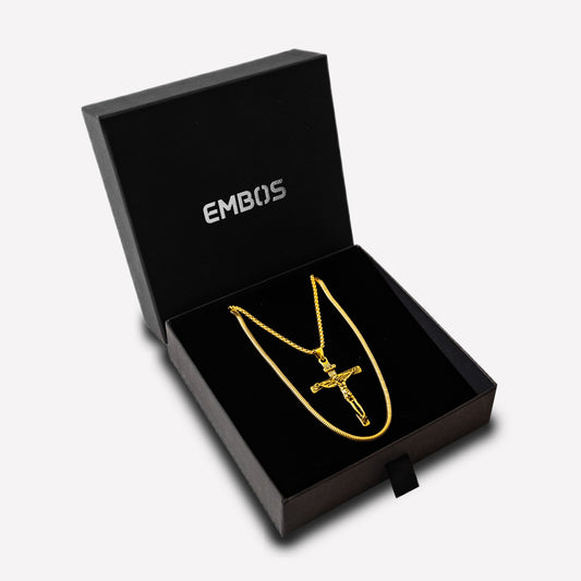 Crucifix Set (Gold)