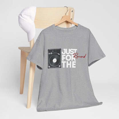 'Just for the Record' Men's Vinyl T-Shirt