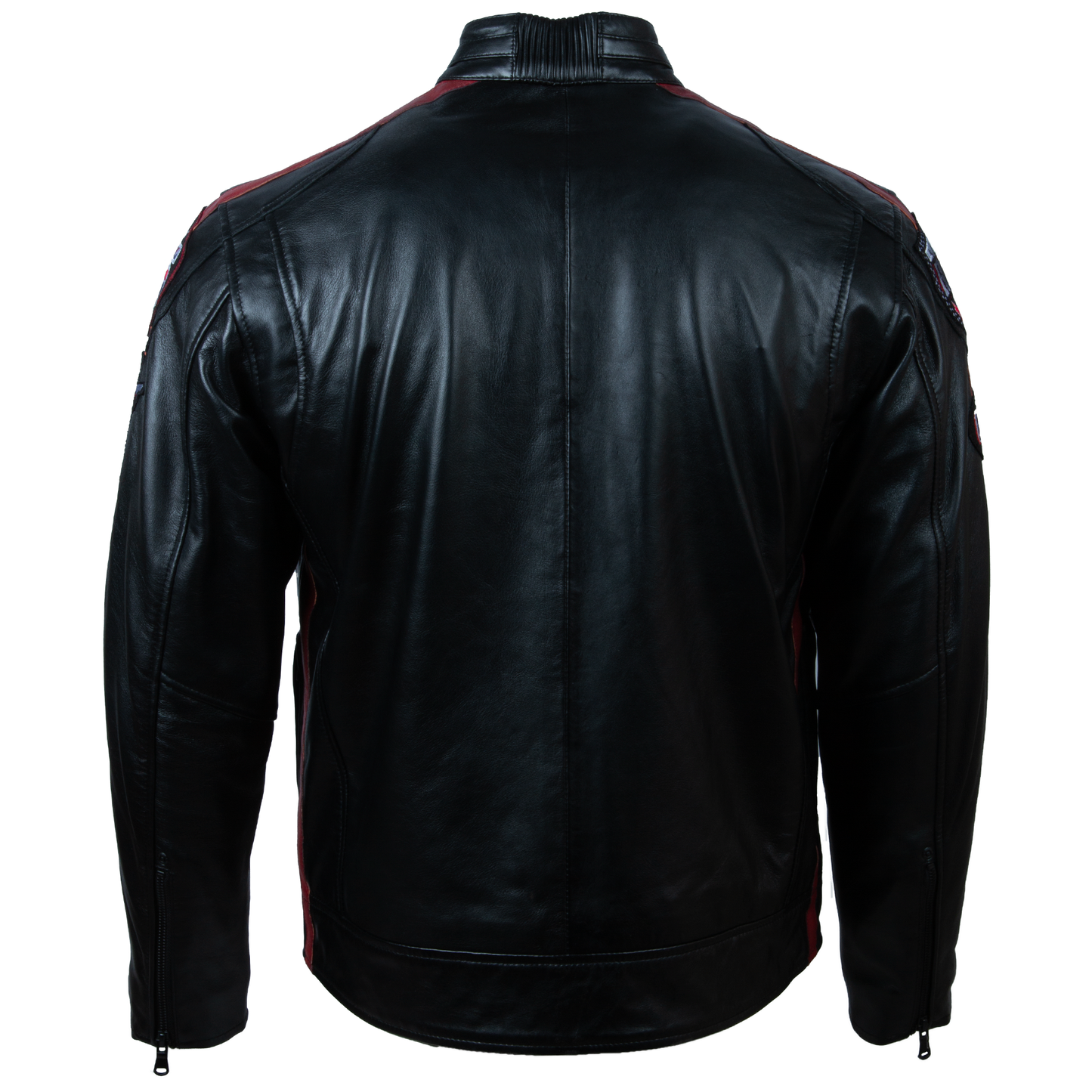 LSS3 Men's Racing Biker Jacket - Black