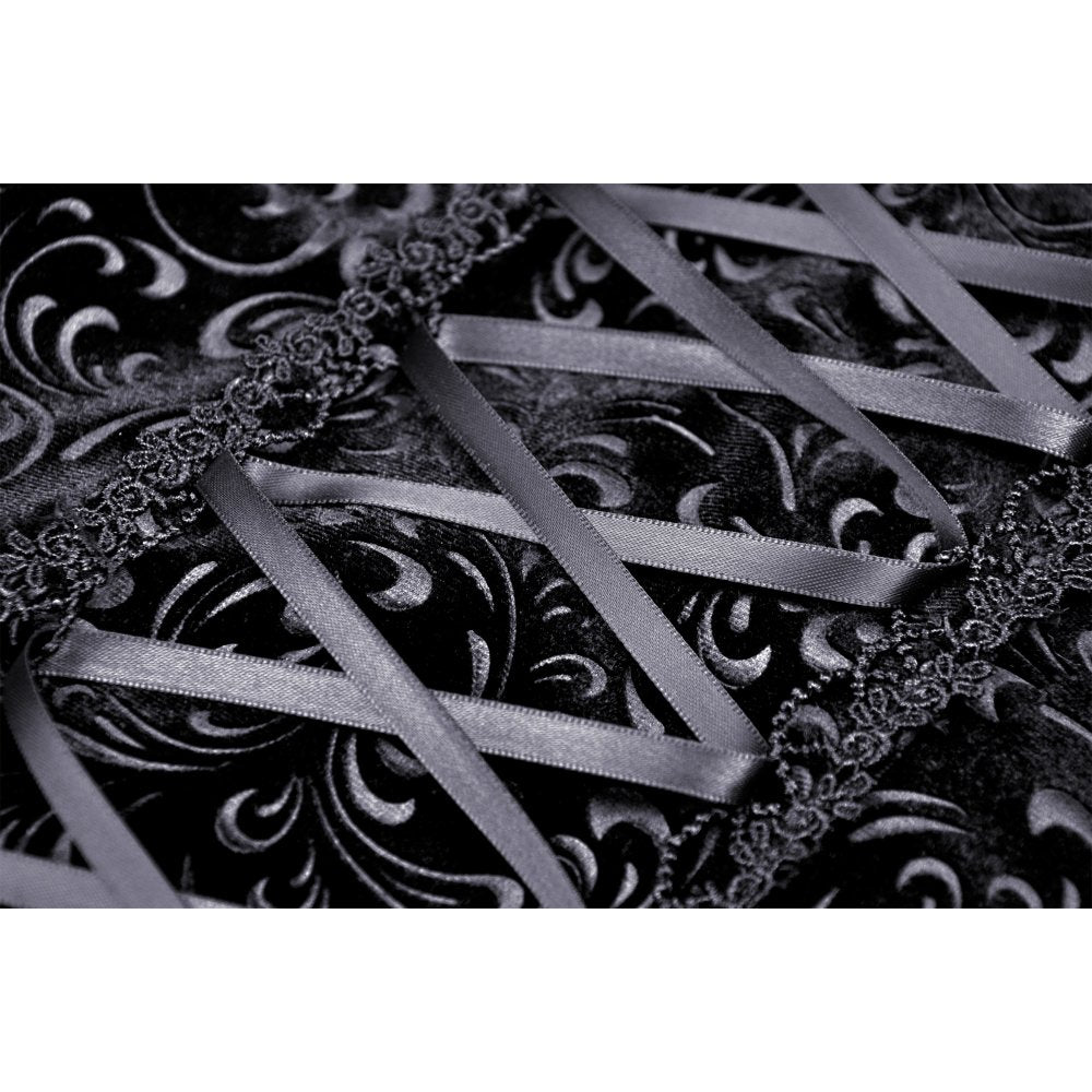 Dark In Love Zira Velvet Fishtail Skirt