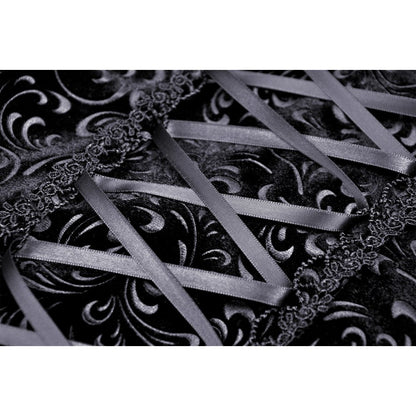 Dark In Love Zira Velvet Fishtail Skirt