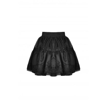 Dark In Love Fringilla Mini Skirt