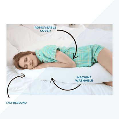 12 Ft Maternity Pillow And Case - Coffee