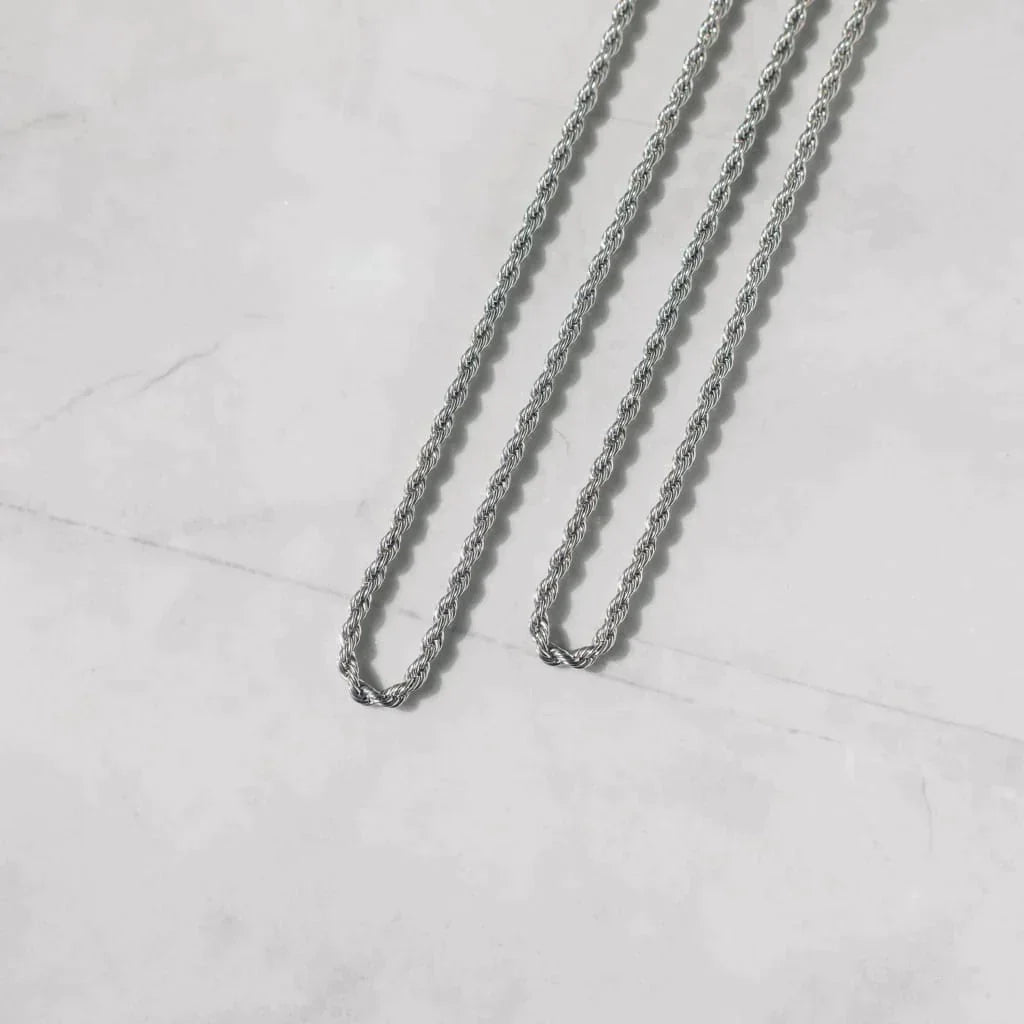 Rope Chain (Silver) 3mm