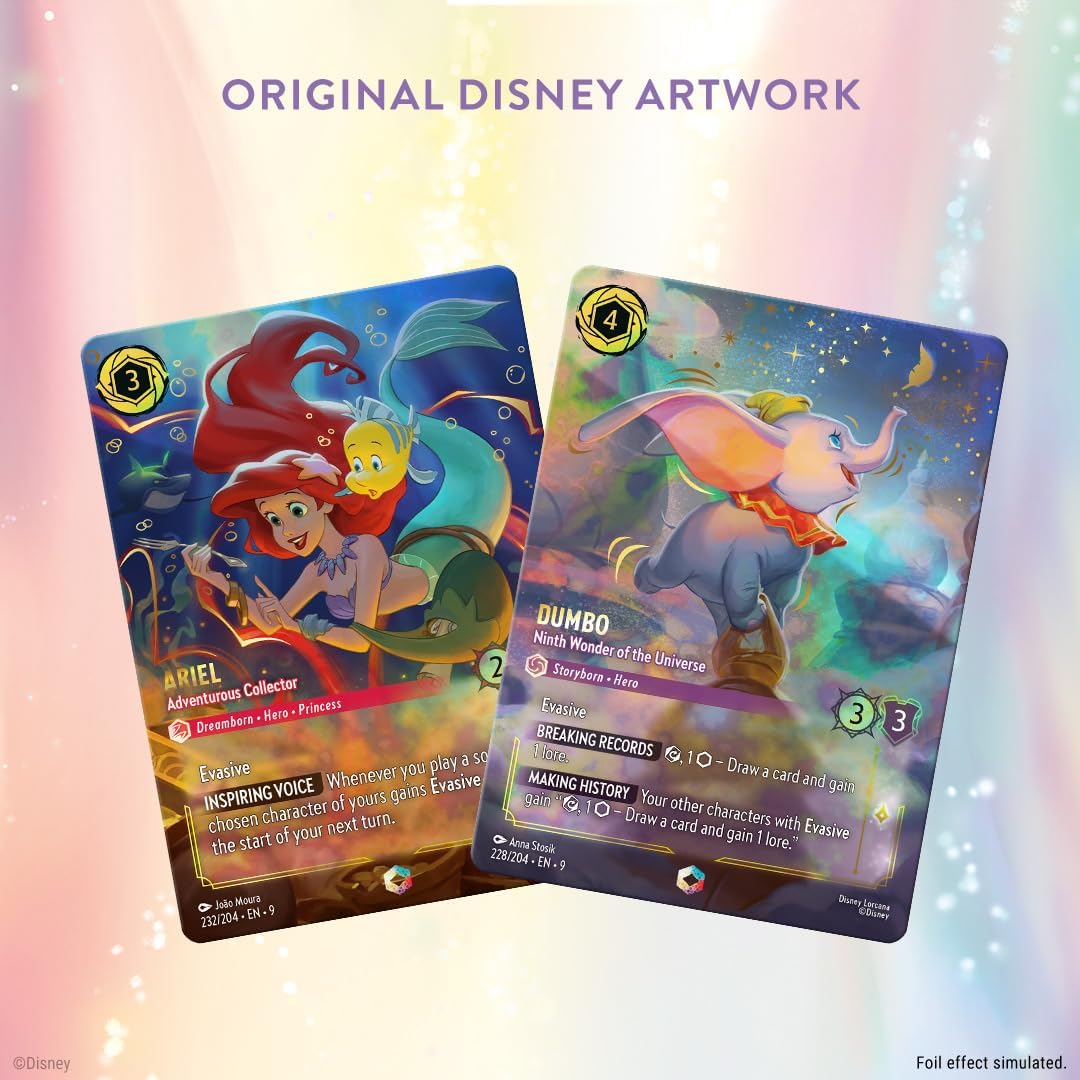 Disney Lorcana Trading Card Game - Fabled Booster Pack Display (24) - Set 9