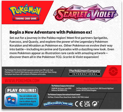 Pokemon TCG: Scarlet and Violet 1 Booster Display Box (36 Booster Packs)