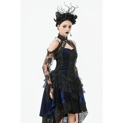 Dark in Love Thalassa Floral Lace Draped Arm Sleeves