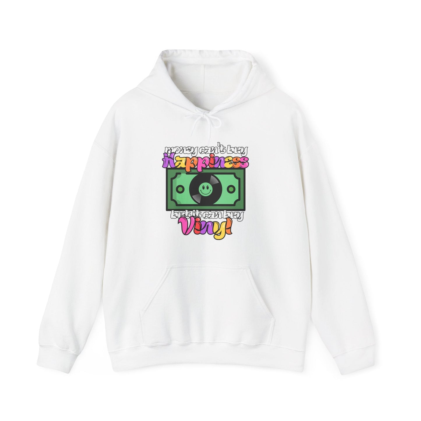 'Money Can't Buy Happiness, But It Can Buy Vinyl' Men's Hoodie