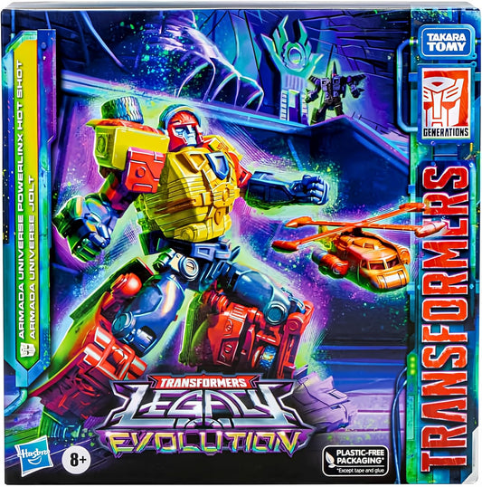Transformers Legacy Evolution Action Figure Exclusive - Hot Shot & Jolt