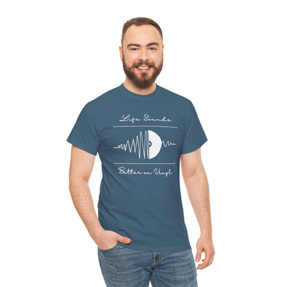 'Life Sounds Better on Vinyl' Men's T-Shirt