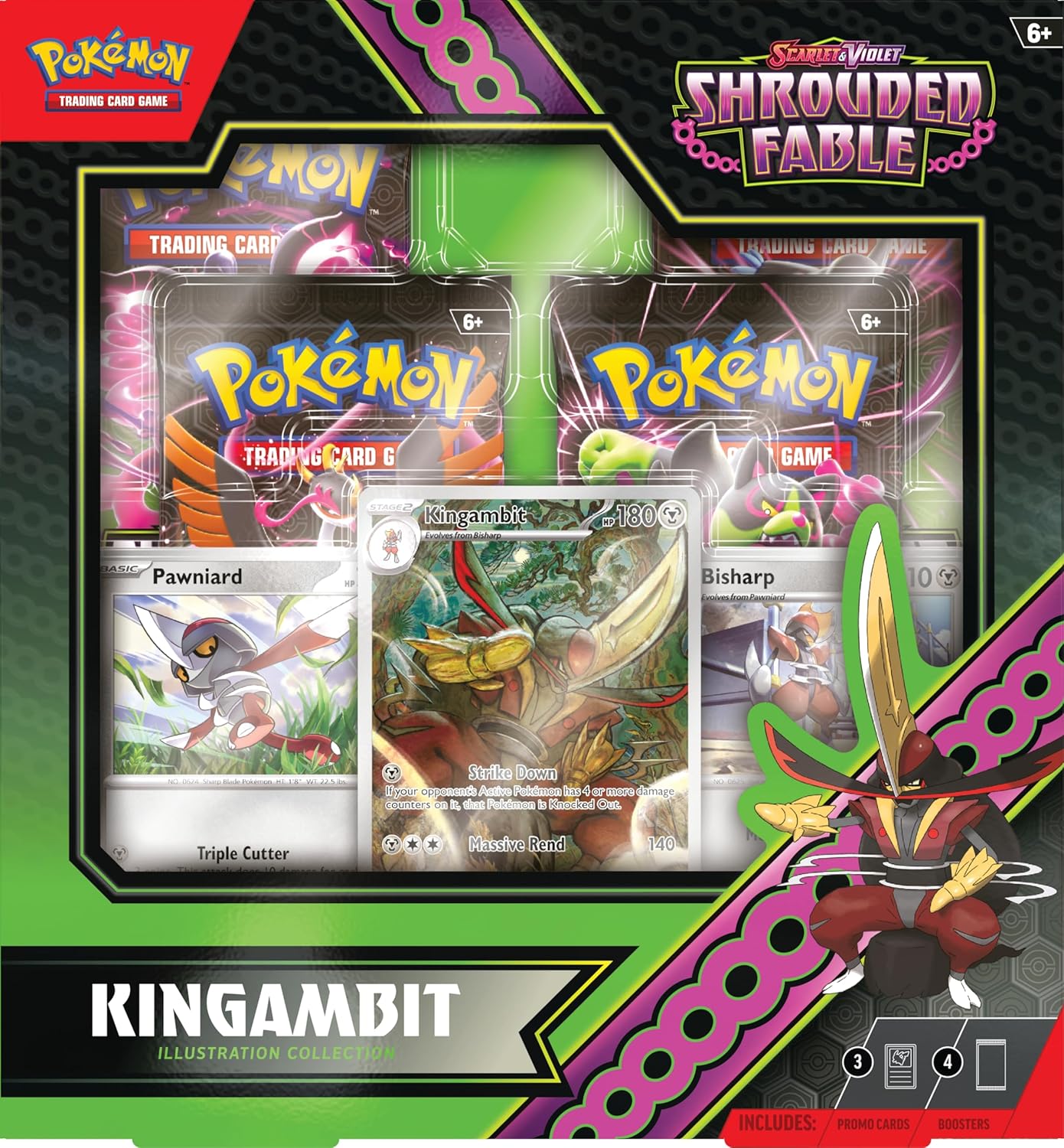 Pokémon TCG: Scarlet & Violet 6.5 - Shrouded Fable Illustration Rare Collection