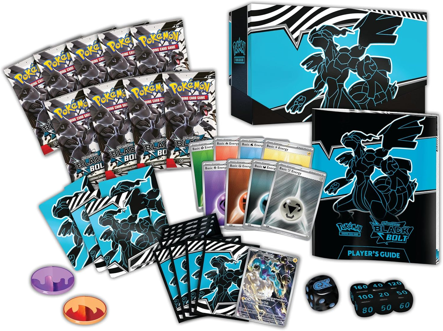 Pokémon TCG: Scarlet & Violet 10.5 - Black Bolt - Elite Trainer Box Zekrom