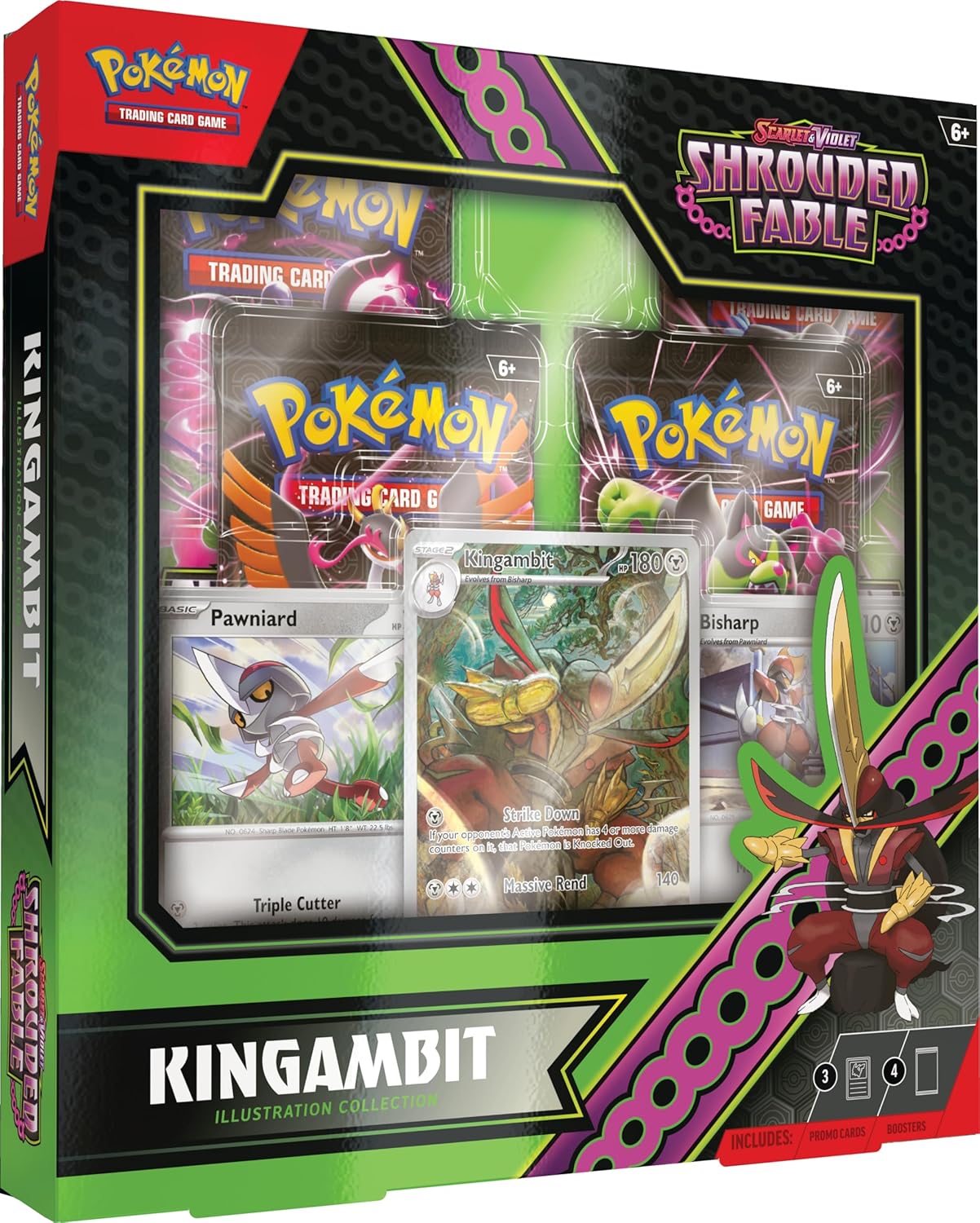 Pokémon TCG: Scarlet & Violet 6.5 - Shrouded Fable Illustration Rare Collection