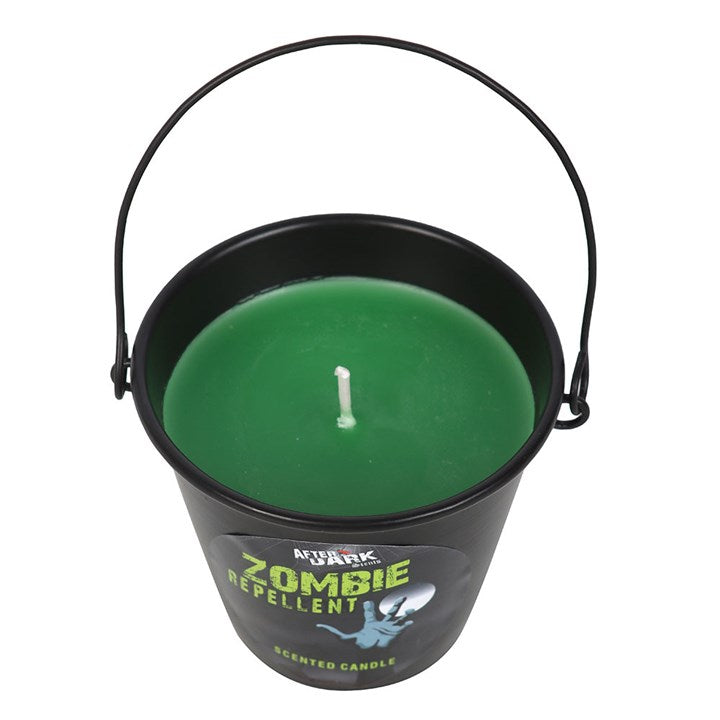 Zombie Repellent Candle Bucket Sold by Funny Store