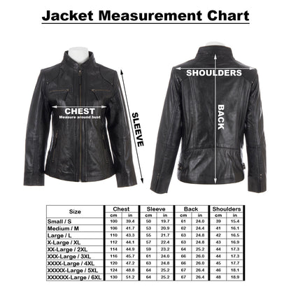 OBFQ Women's Biker Jacket - Timber