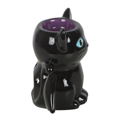 Cute and Creepy Bat Cat Oil Burner and Wax Warmer Sold by Funny Store