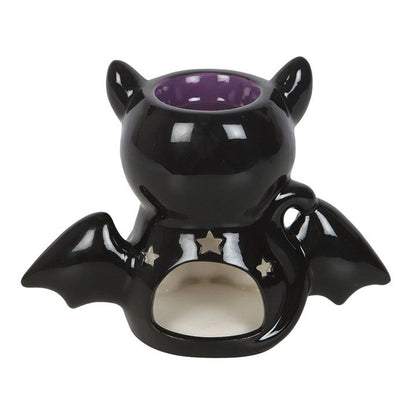 Cute and Creepy Bat Cat Oil Burner and Wax Warmer Sold by Funny Store