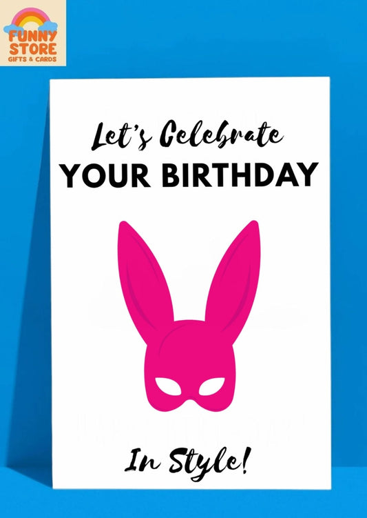 The Hilarious "Mask" Birthday Card Sold by Funny Store
