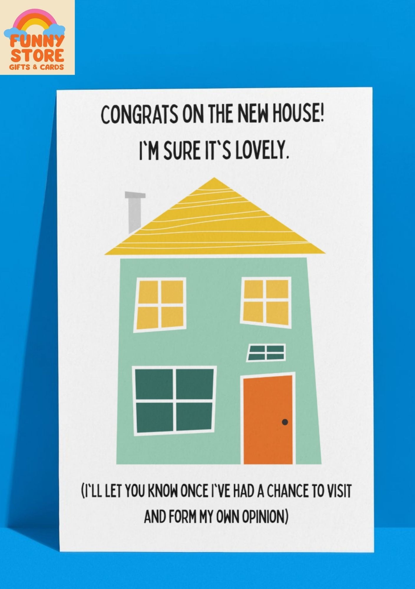 Congrats on the New House! Greeting Card Sold by Funny Store