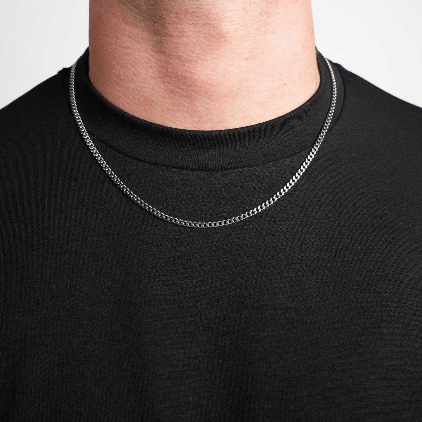 Cuban Chain (Silver) 3mm